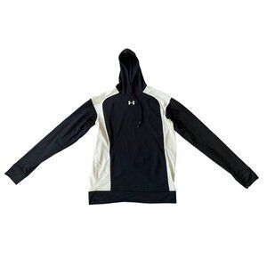 Under Armour Mens Black & White Hoodie Small